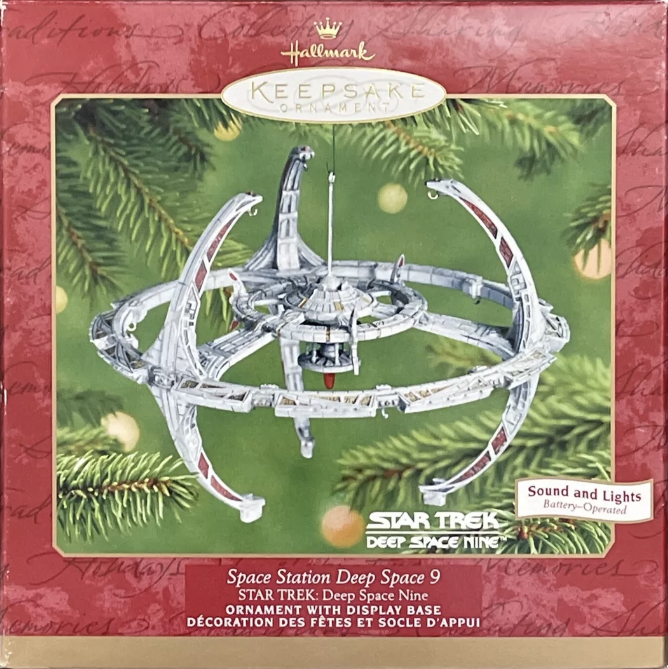 25) 2001 Space Station Deep Space Nine | Hallmark Star Trek Ornaments