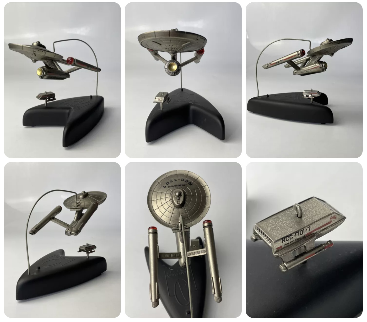 10) 1996 30 Year Anniversary Enterprise Set | Hallmark Star Trek