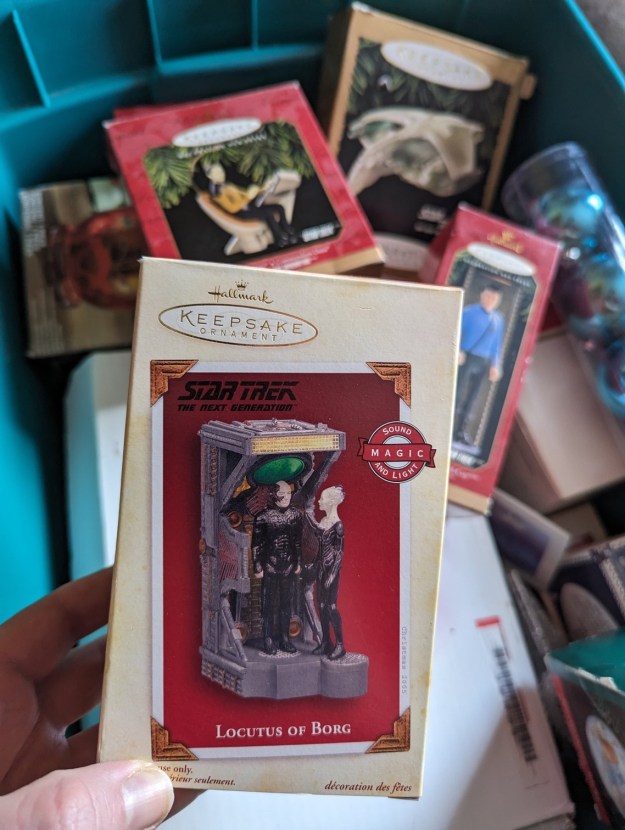 Hallmark Star Trek Display 581 Hallmark Star Trek Ornaments