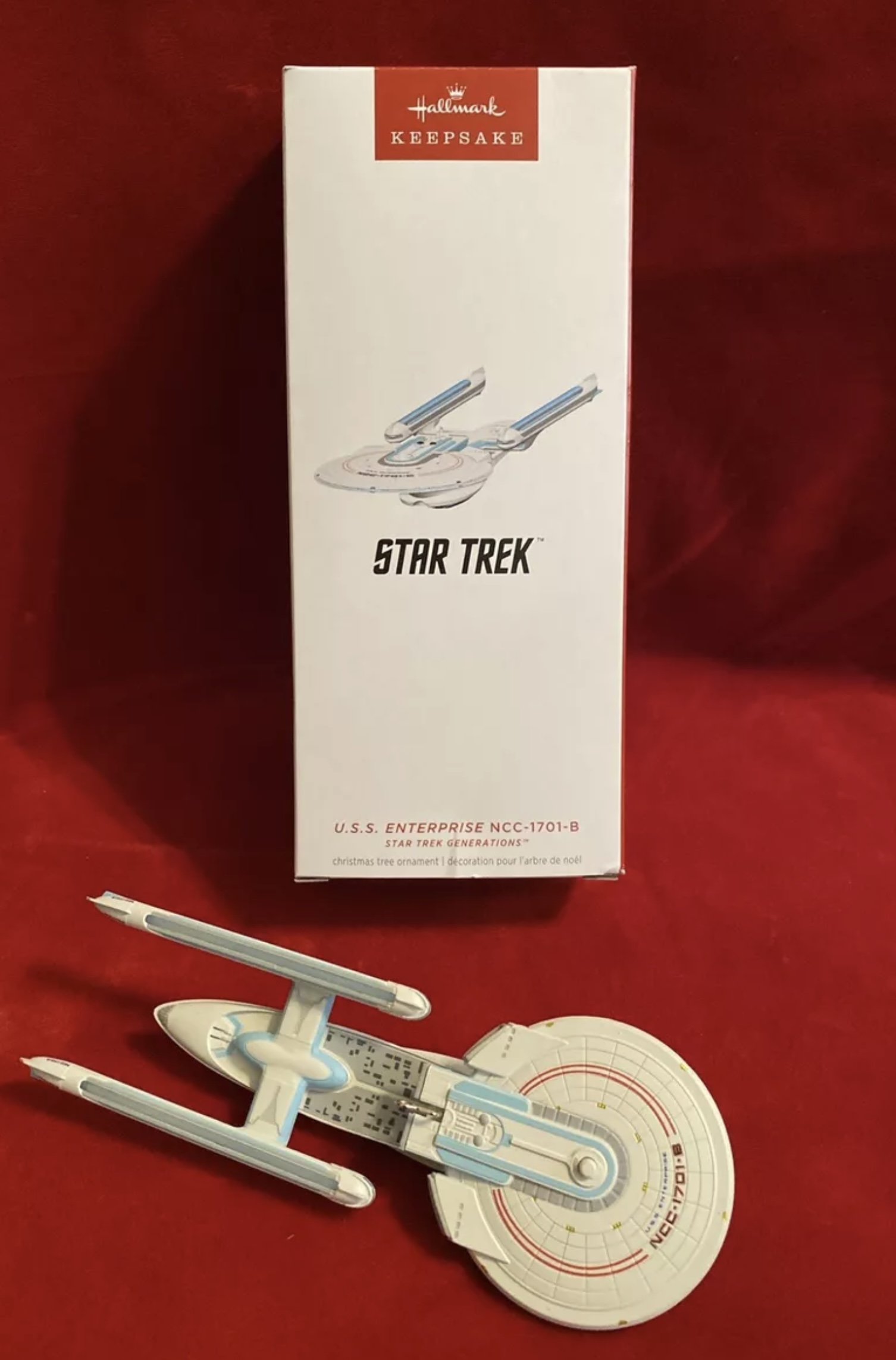 125. U.S.S. Enterprise NCC-1701-B | Hallmark Star Trek Ornaments
