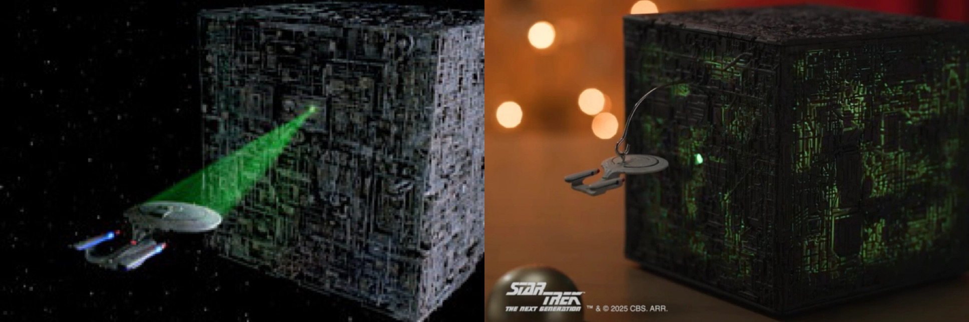 Artist Inspirations: Beware the Borg! (2025) | Hallmark Star Trek Ornaments