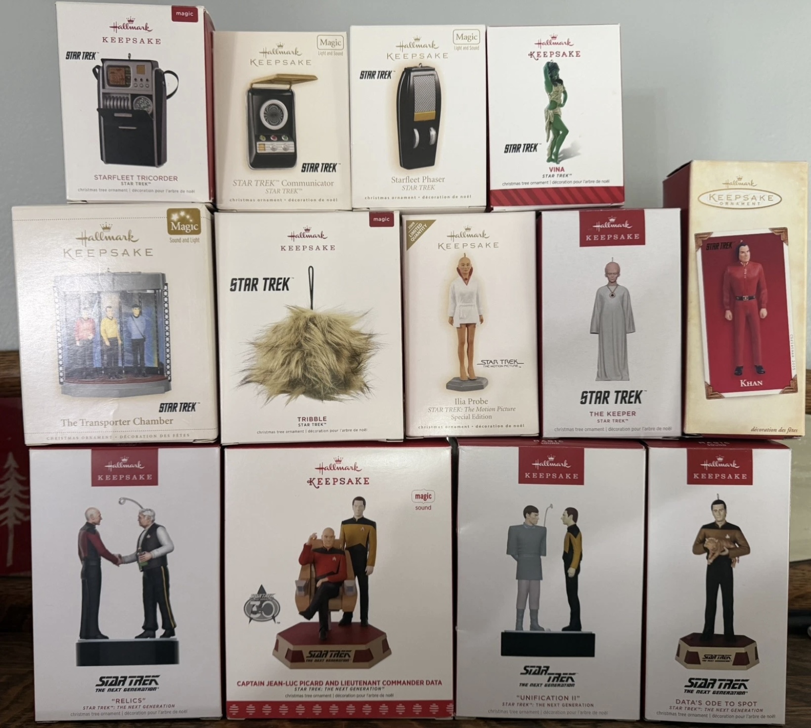 Huge Star Trek Ornament Collection Available on eBay | Hallmark