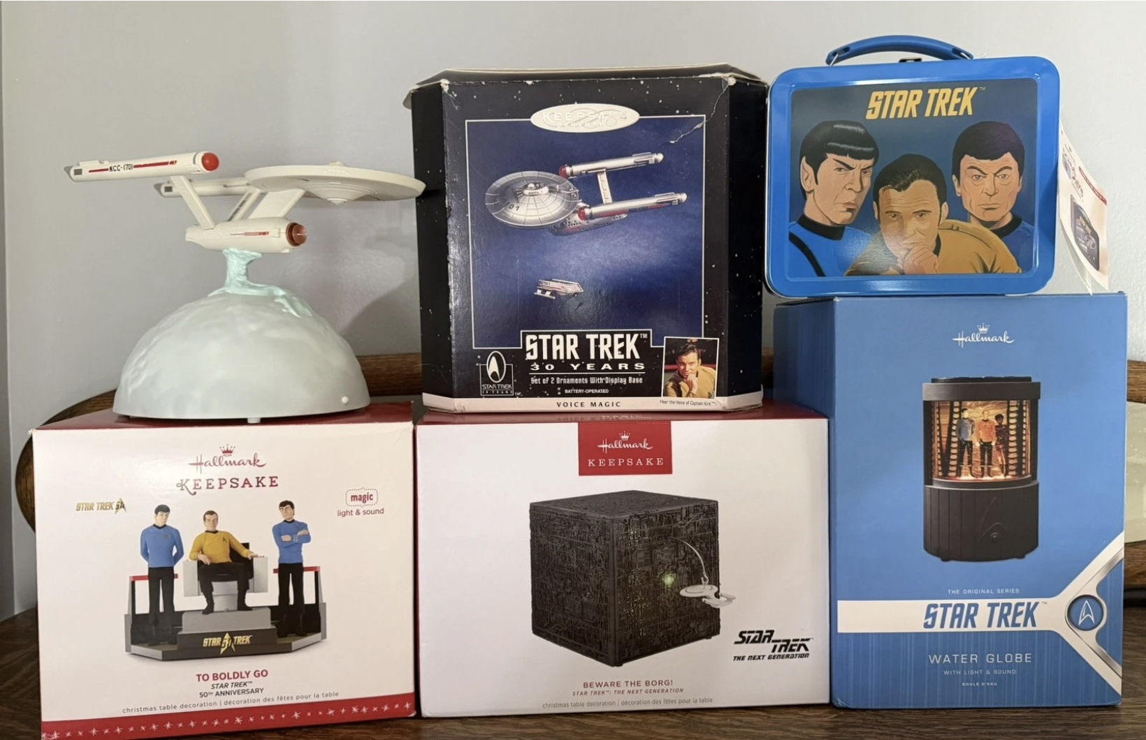 Huge Star Trek Ornament Collection Available on eBay | Hallmark